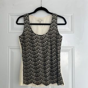 banana republic silk tank